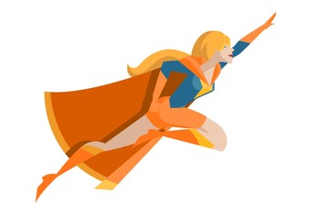 powerful girl comic superhero