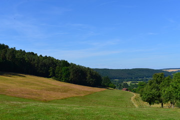 Fototapeta na wymiar Breuberg Odenwaldkreis Südhessen