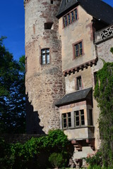 Fototapeta na wymiar Schloss Fürstenau in Michelstadt Südhessen