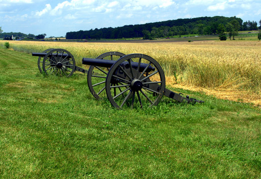 Civil War Canons Gettysburg PA