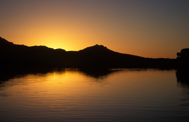 Sunset Baja California. Mexico.