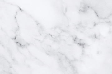 White marble texture with natural pattern for background