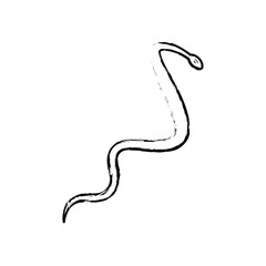 asclepius aesculapius reptile snake care symbol vector illustration