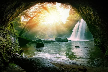  haew suwat watervallen in khao yai nationaal park thailand © stockphoto mania