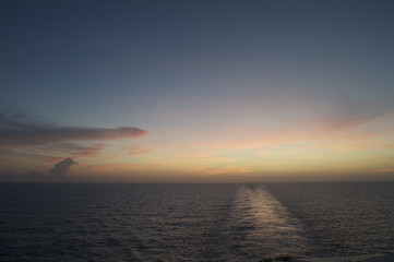 Estela de Mar amanecer