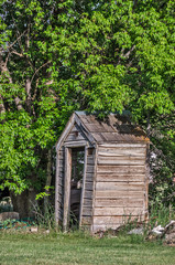 Backyard Outhouse