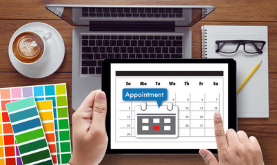 Appointment Reminder to Calendar and Organizer Agenda