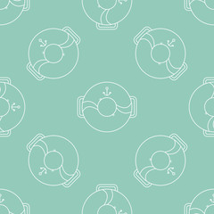 Lifebuoy seamless pattern
