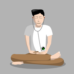 meditation earbud