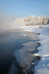 Russian winter, sideria Baikal