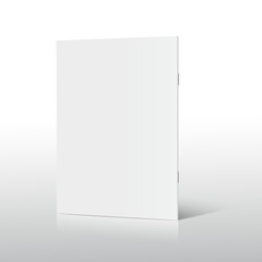 blank brochure design