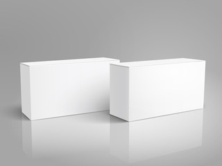 blank boxes design