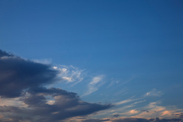 夜明けの空空