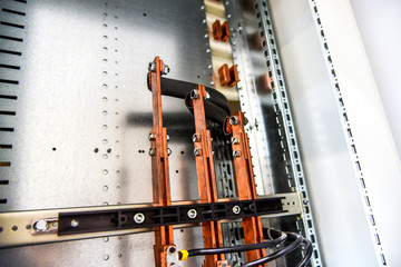 Copper busbar for power and distribution