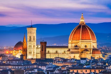 Foto auf Acrylglas Florenz Florenz, Toskana, Italien - Dom Santa Maria del Fiori