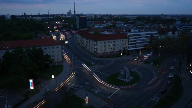 Timelapse Berlin mit Blick auf den Funkturm kein grading