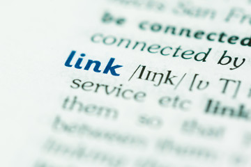 Dictionary definition of word