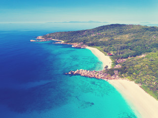 Fototapeta premium Inseln auf den Seychellen