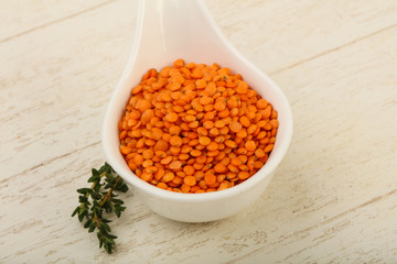 Orange lentil