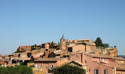 le village de Roussillon en Provence