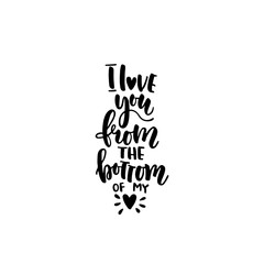 Obraz premium Nordic vector hand drawn lettering design. Decorative mediterranean poster with quote about love. Calligraphic design usable as flyer, banner, poster, prints, mural painting, tshirts or postcard.