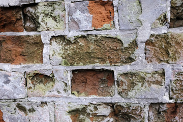 Старая кирпичная кладка.