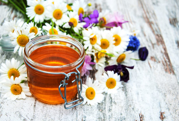 Honey and wild flowers
