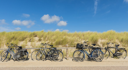 Bicycles at the Beach