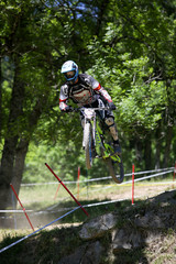 vélo tout terrain descente