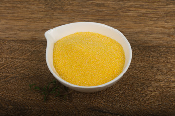 Raw polenta