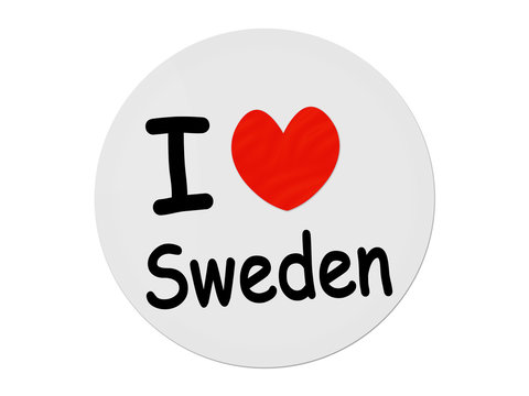 I lOVE SWEDEN
