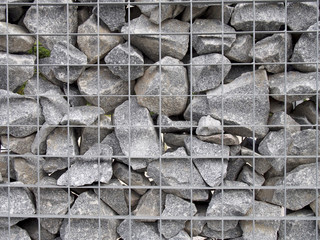 Stone fence texture