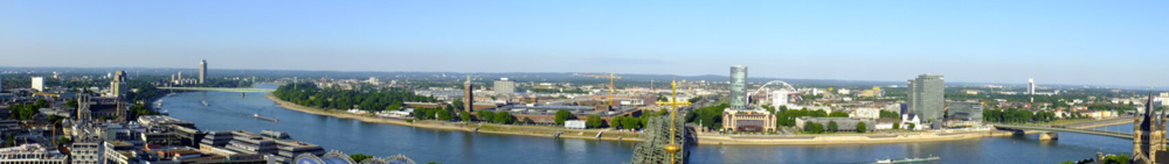 Aerial View of Cologne, Germany