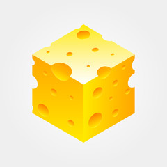 Cheese vector illustration