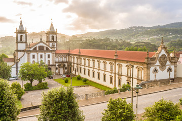 View at the Monastery Sao Bento in Santo Tirso ,Portugal