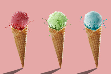 ice cream splash 