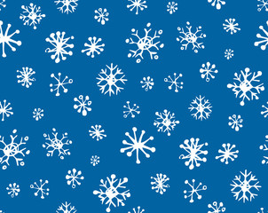 Snowflakes. Vector illustration