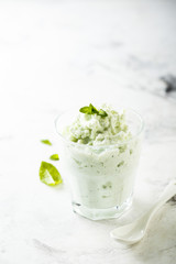 Mint ice cream