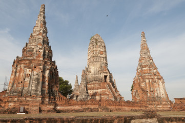 Fototapeta premium Ayutthaya Historical Park, old city of Ayutthaya, Thailand