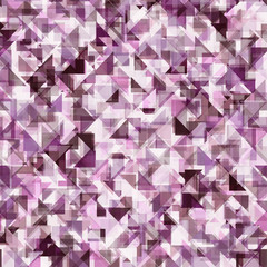 Vector seamless pattern with the image of the texture and color palette of amethyst for your design.