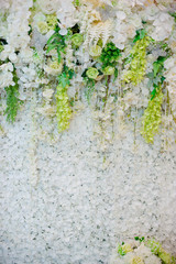 wedding flower backdrop background