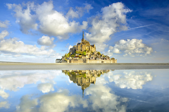 France, Normandy, Mont Saint-Michel