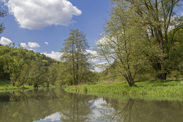 Obraz premium Im Tal der schwarzen Laaber