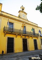 Fototapeta na wymiar City Hall in Jerez de la Frontera, Andalusia, Spain