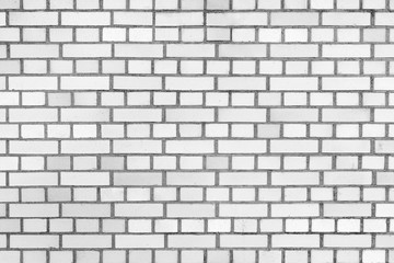 Background of white brick wall texture. Abstract image.