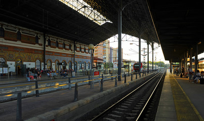 Estación de Jerez de la Frontera, España