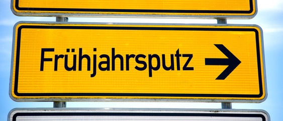 Fr&uuml;hjahrsputz