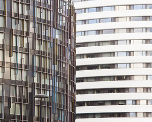 Obraz premium modern buildings in the city
