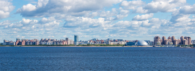 Fototapeta na wymiar Panorama Sankt Petersburg (Санкт-Петербург) Nordwestrussland (Северо-западный федеральный округ) Russland (Россия)