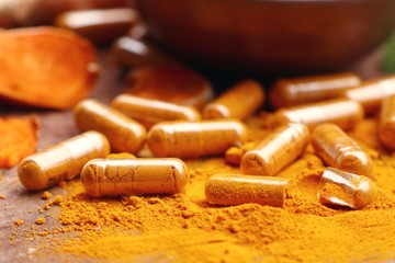 Turmeric capsule